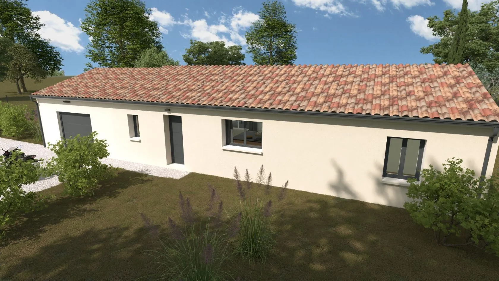 Maison neuve 108 m² à Gond-Pontouvre (16160)