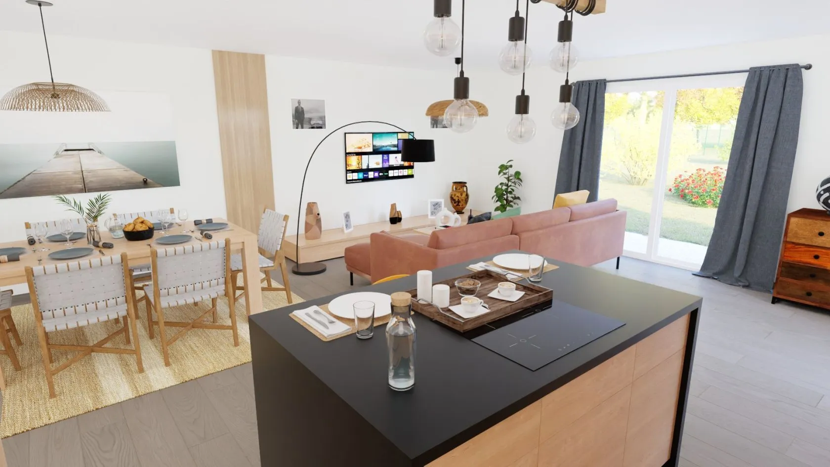 Maison neuve 107 m² à Saint-Saturnin (16290)