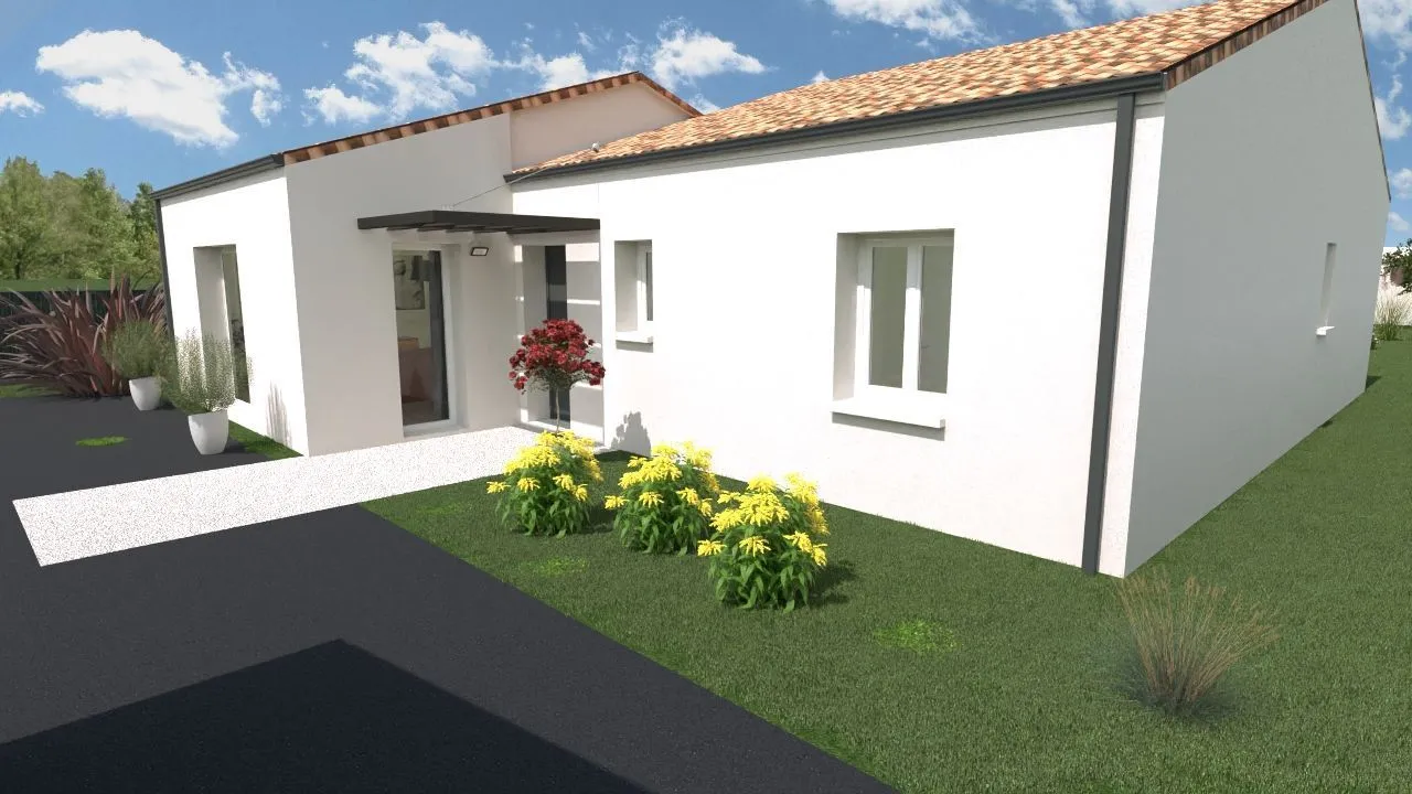 Maison neuve 109 m² à Villebois-Lavalette (16320)