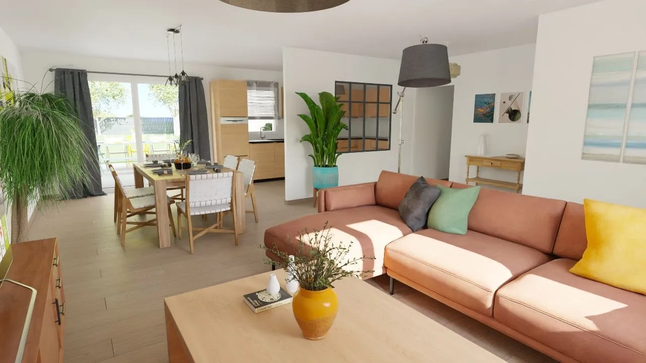 Maison neuve 109 m² à Villebois-Lavalette (16320)