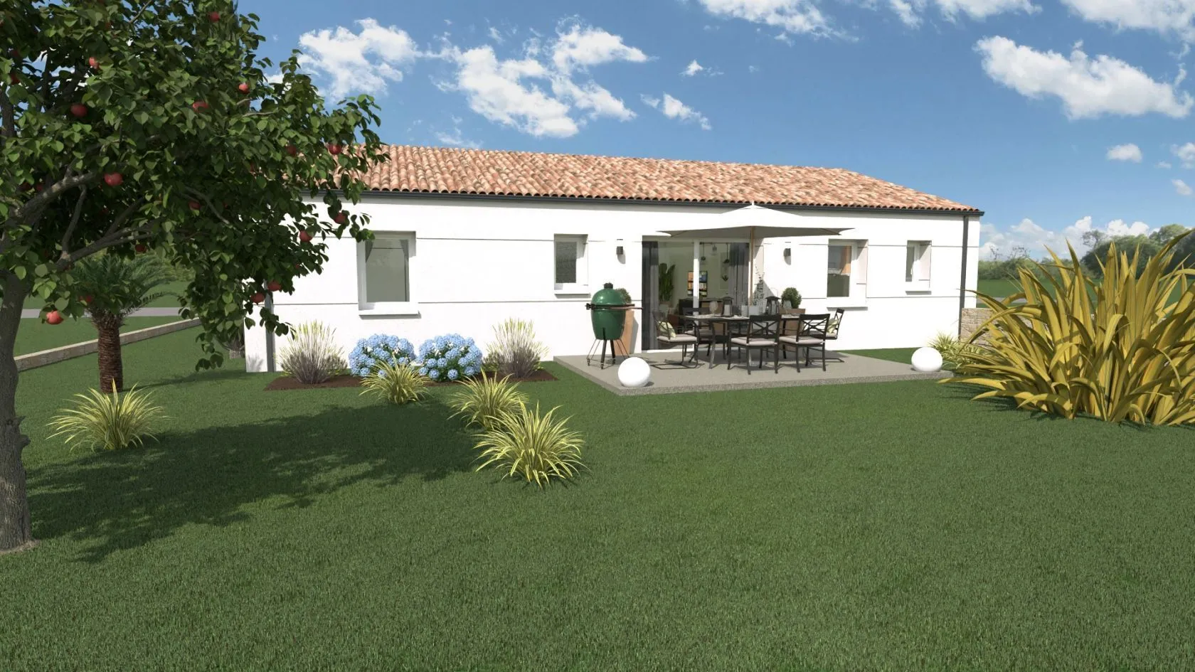 Maison neuve 89 m² à Marsac (16570)