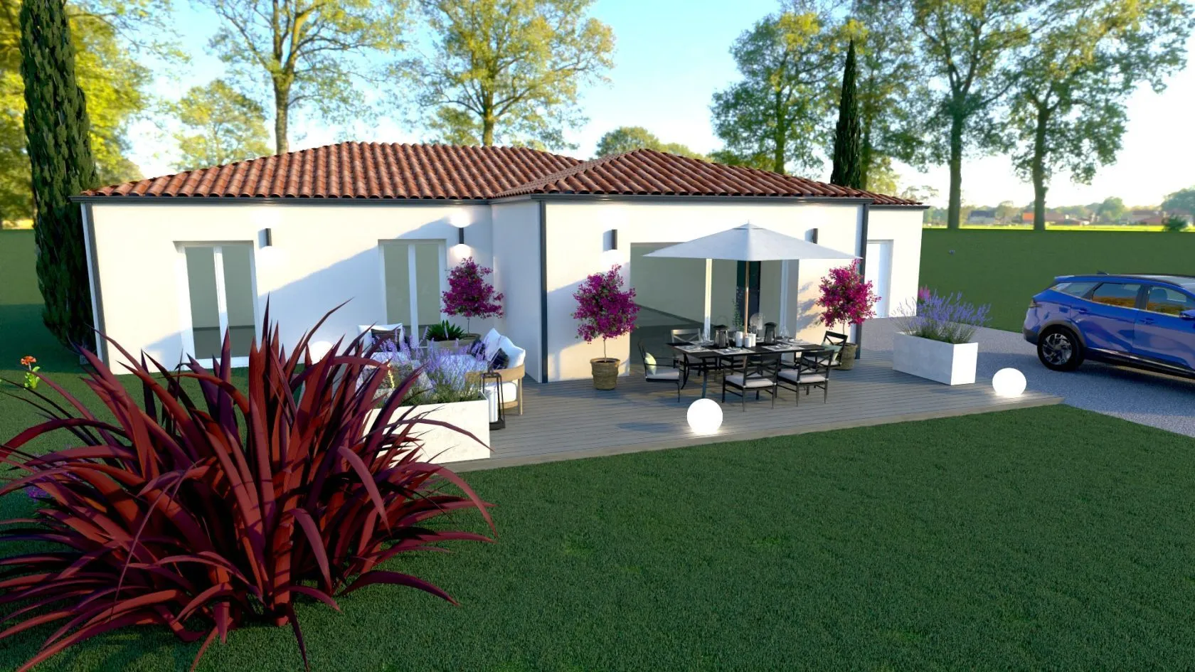 Maison neuve 99 m² à Soyaux (16800)