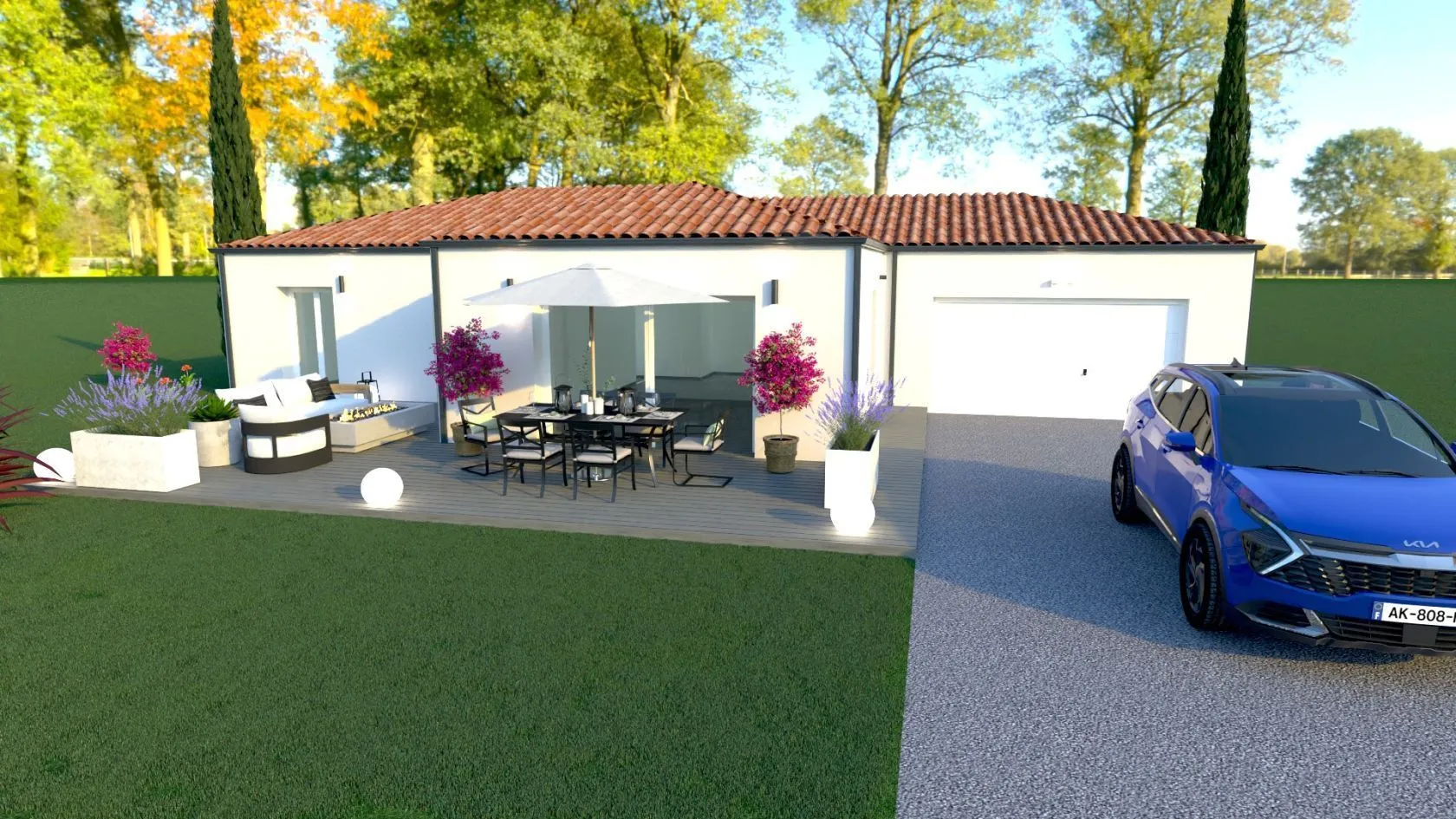 Maison neuve 99 m² à Soyaux (16800)