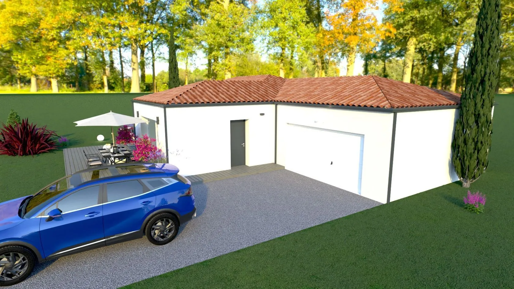 Maison neuve 99 m² à Soyaux (16800)
