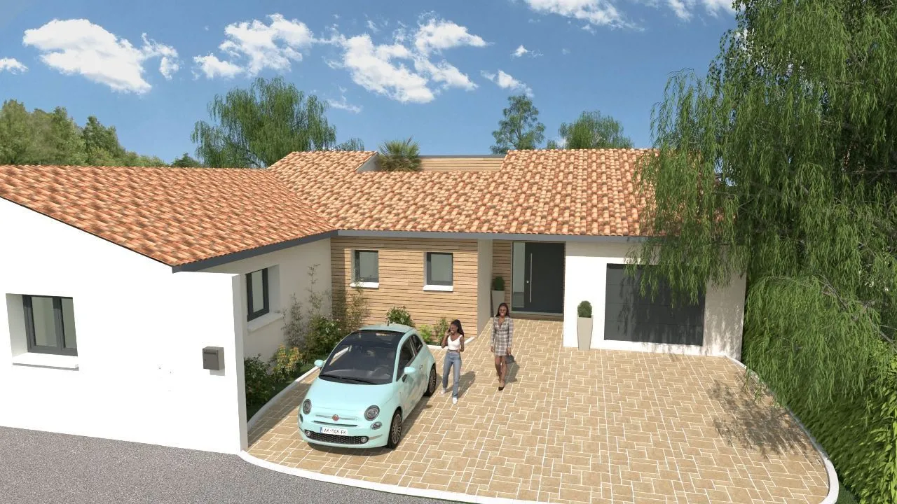 Maison neuve 160 m² à Croix-Chapeau (17220)