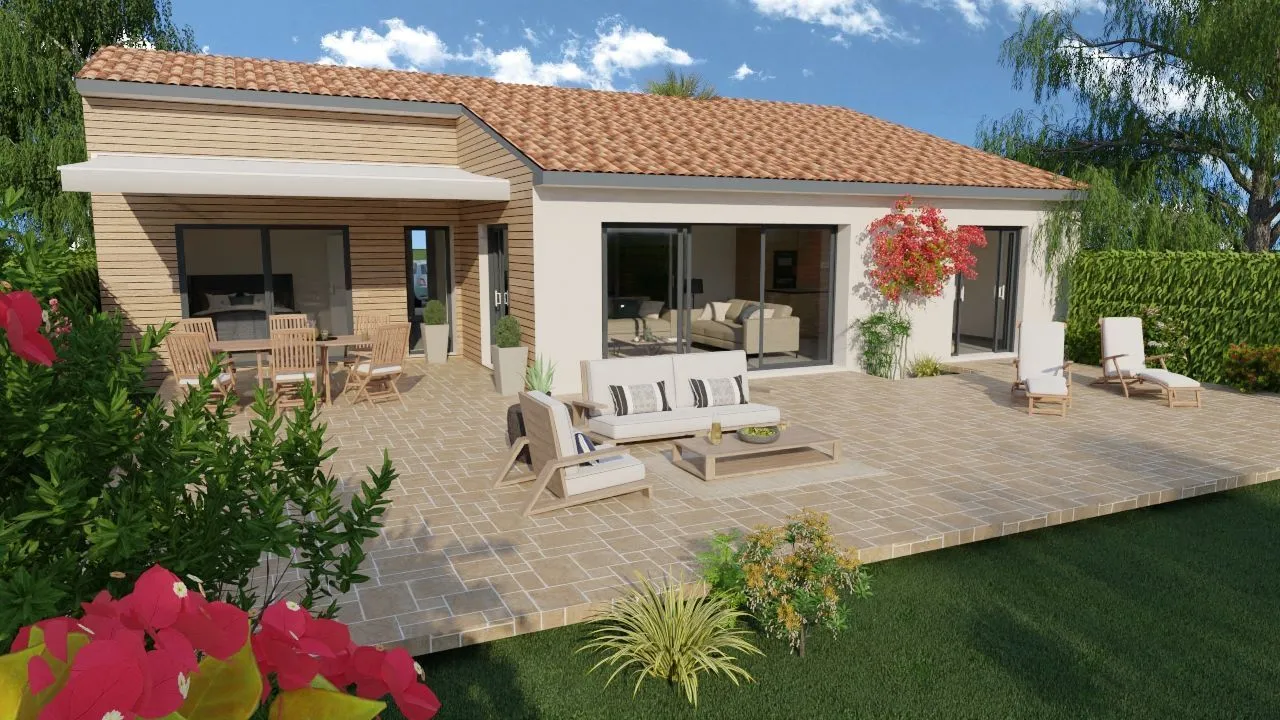 Maison neuve 160 m² à Croix-Chapeau (17220)