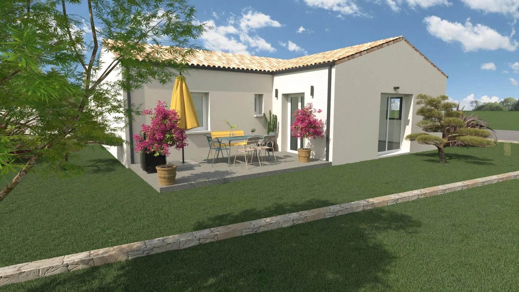 Maison neuve 72 m² à Nersac (16440)