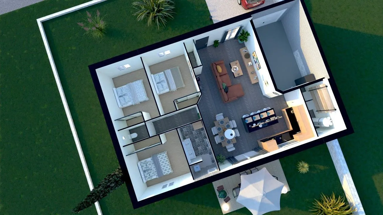 Maison neuve 85 m² à La Couronne (16400)