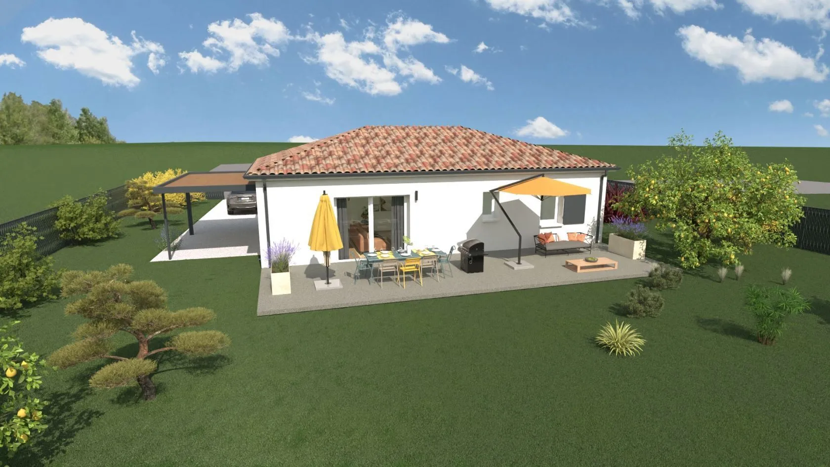 Maison neuve 82 m² à Marsac (16570)
