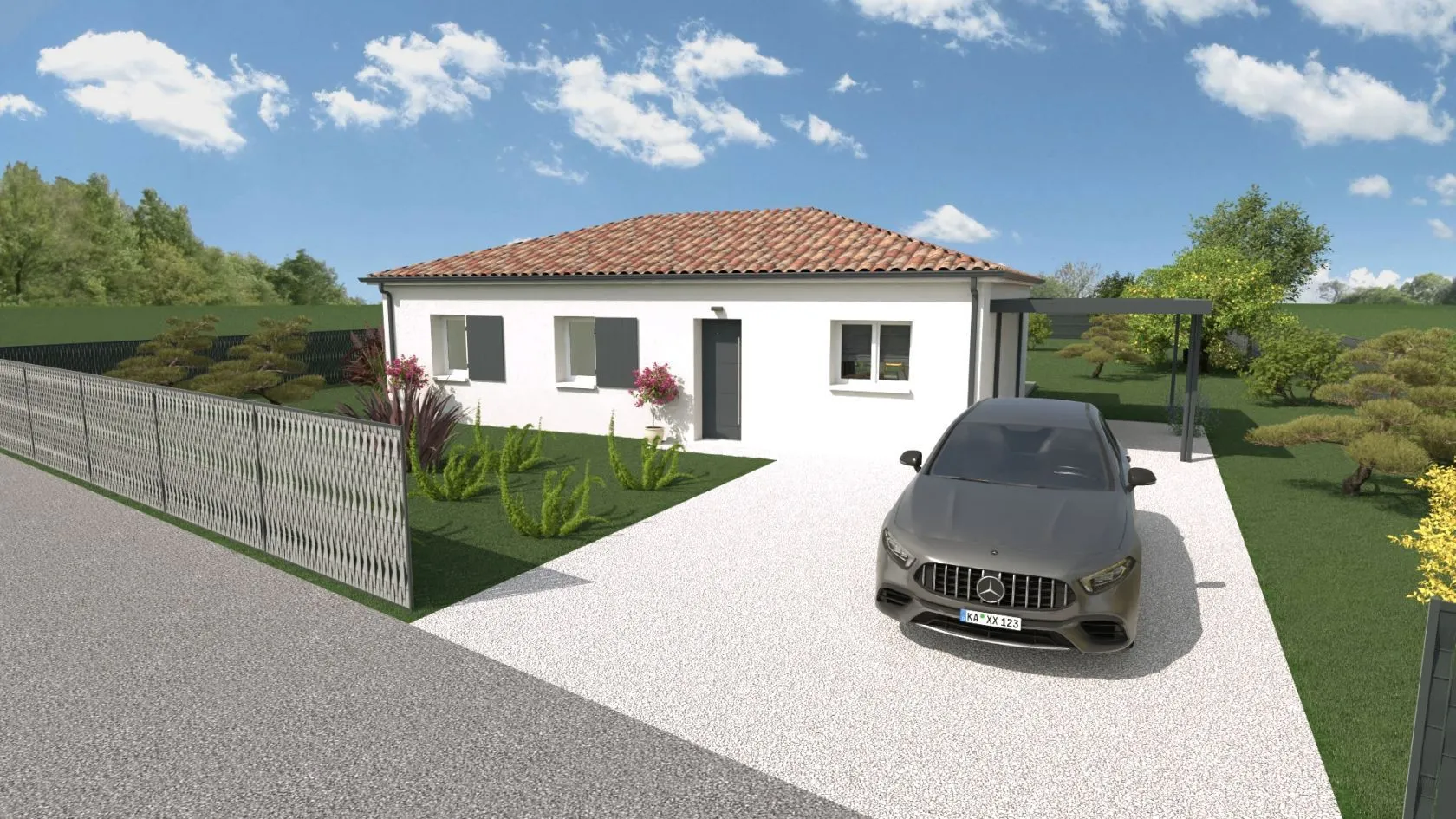 Maison neuve 82 m² à Marsac (16570)