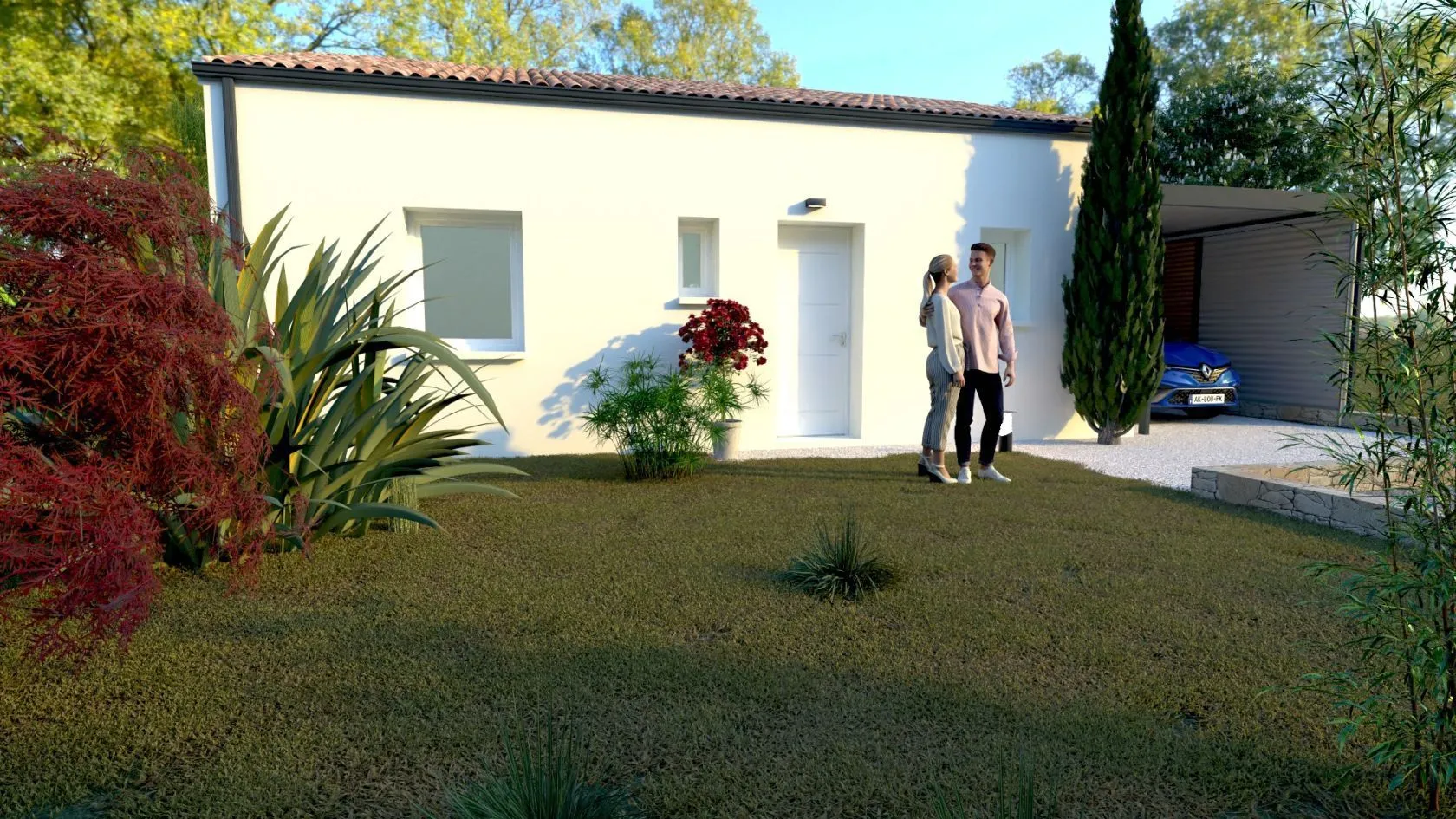 Terrain à bâtir 403 m² à Puymoyen (16400)