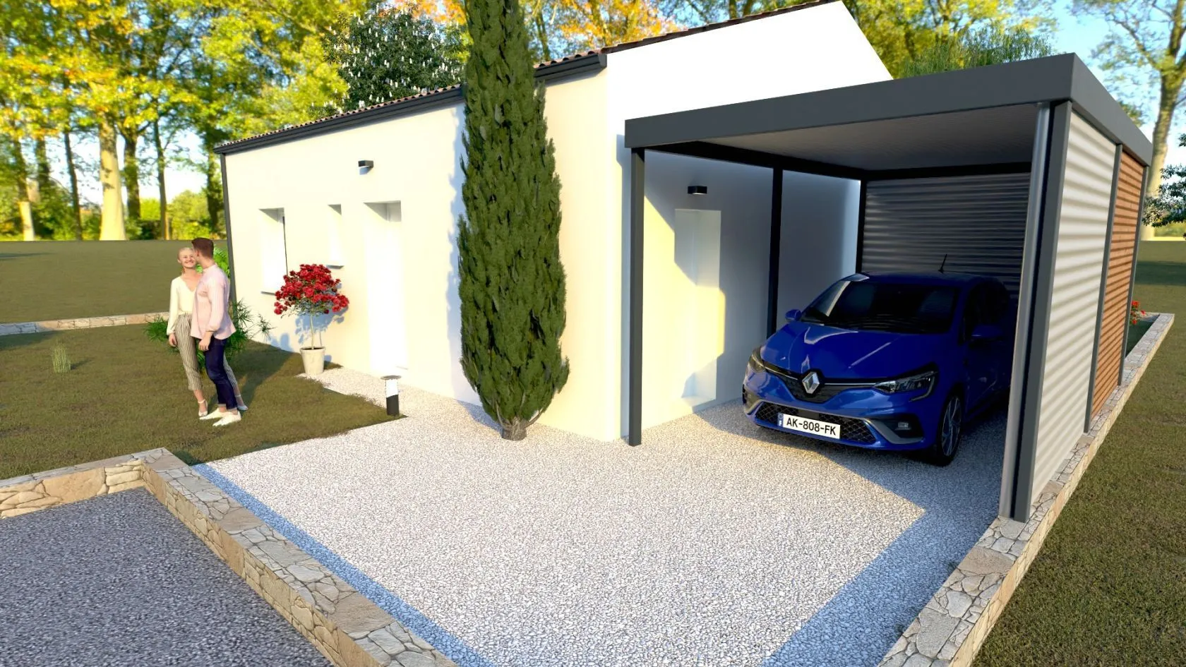 Maison neuve 70 m² à La Chapelle-des-Pots (17100)