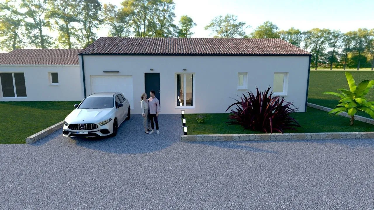 Maison neuve 85 m² à Saint-Yrieix-sur-Charente (16710)