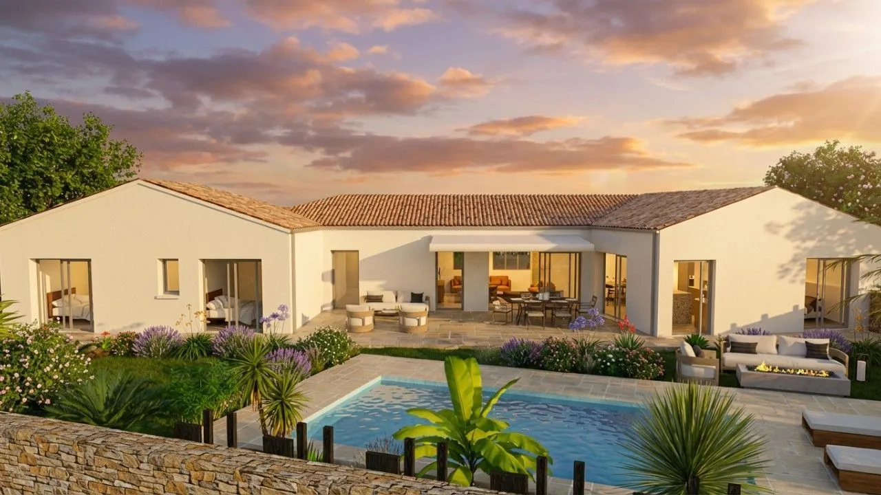 Maison neuve 140 m² à Celles (17520)