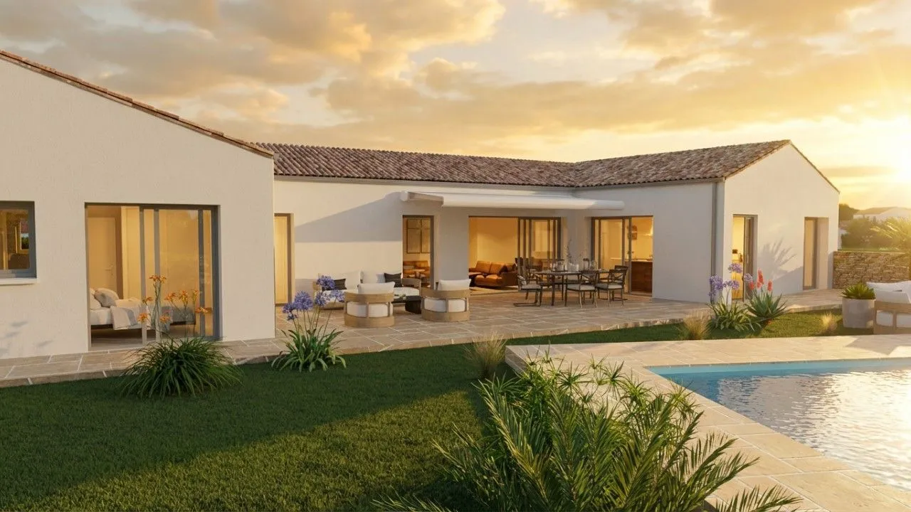 Maison neuve 140 m² à Celles (17520)
