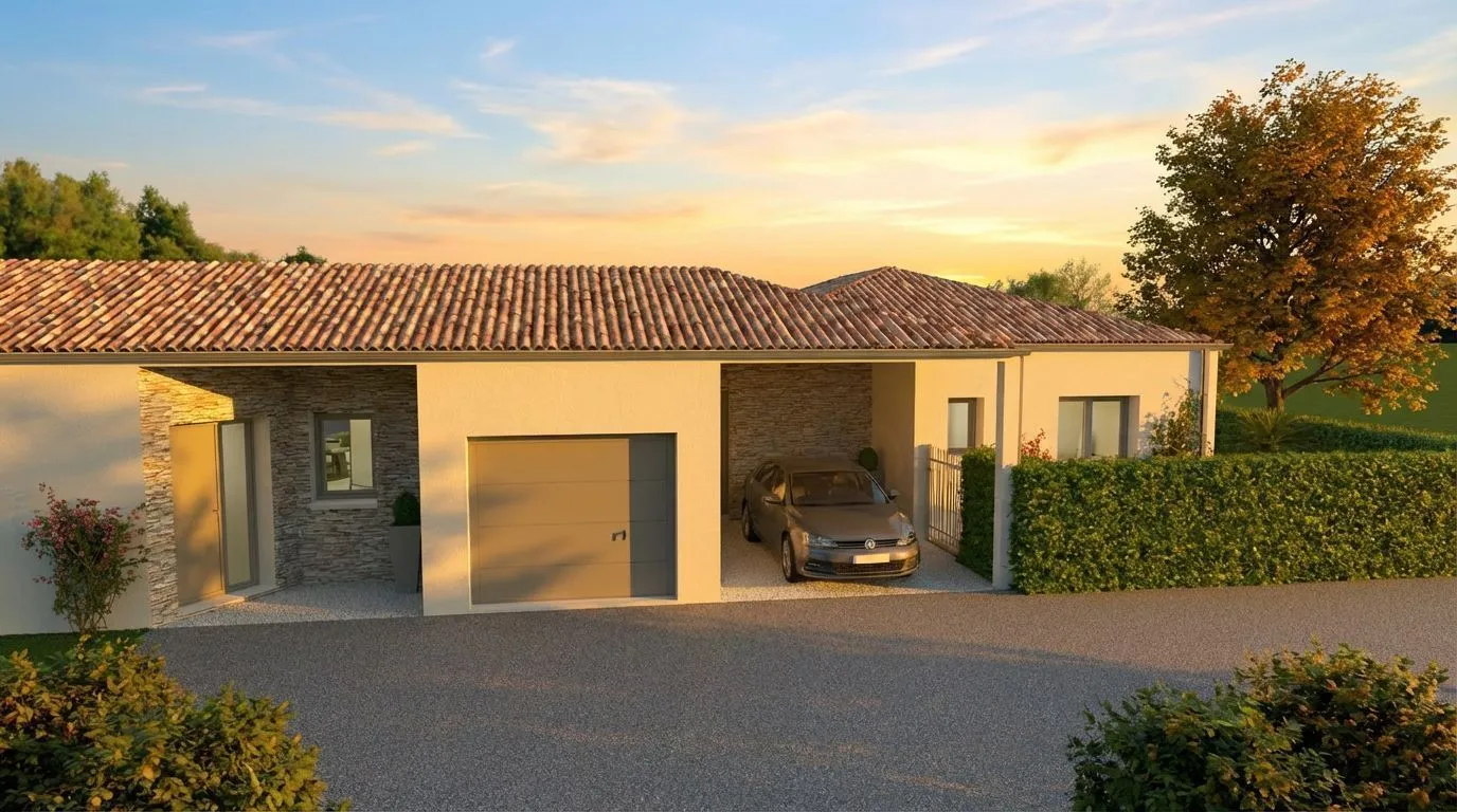 Maison neuve 140 m² à Celles (17520)