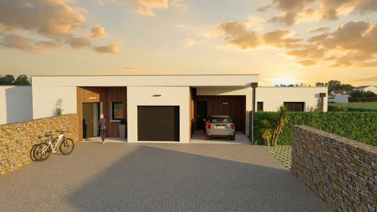 Maison neuve 140 m² à Celles (17520)