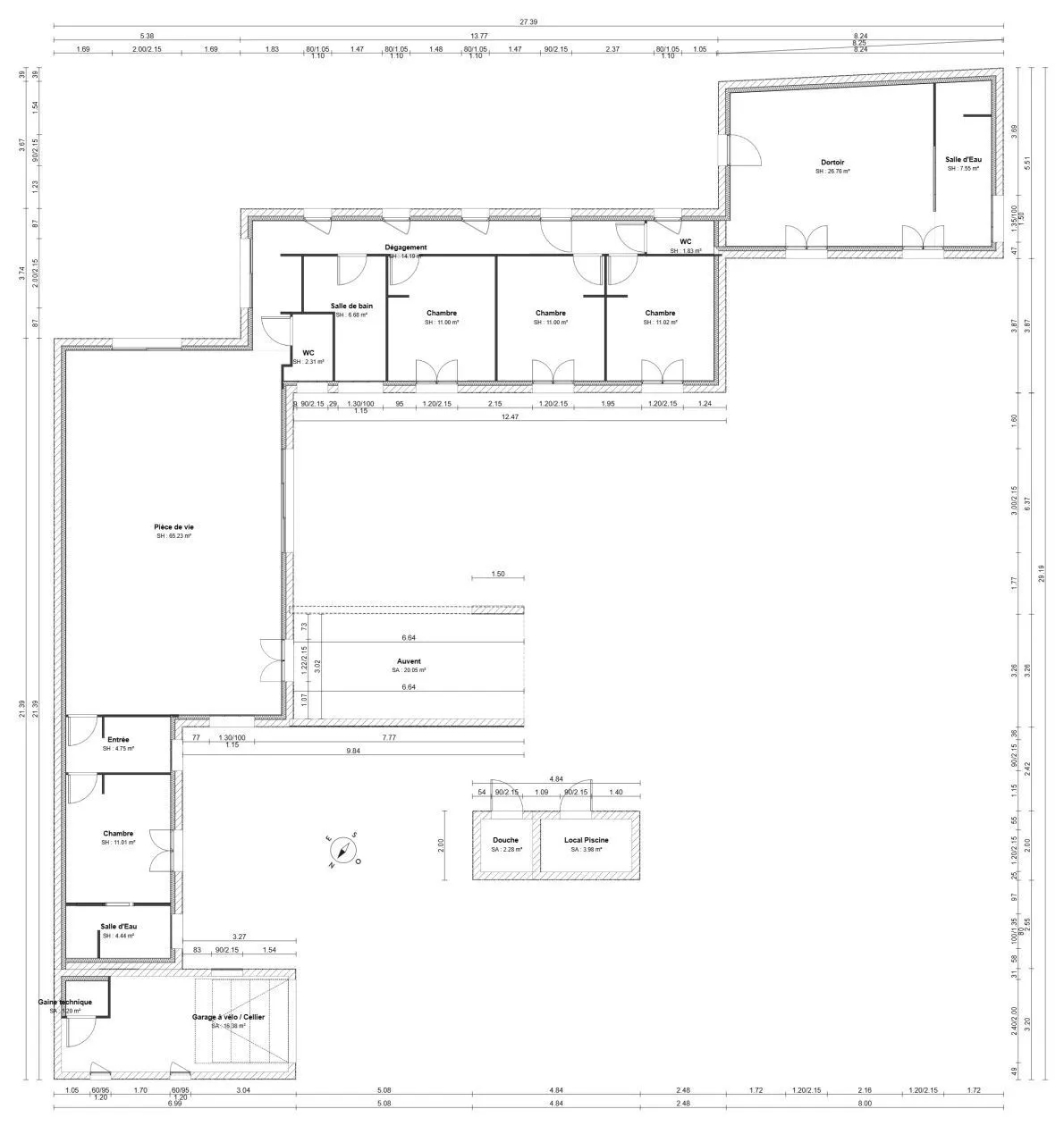 Maison neuve 178 m² à Dolus-d'Oléron (17550)