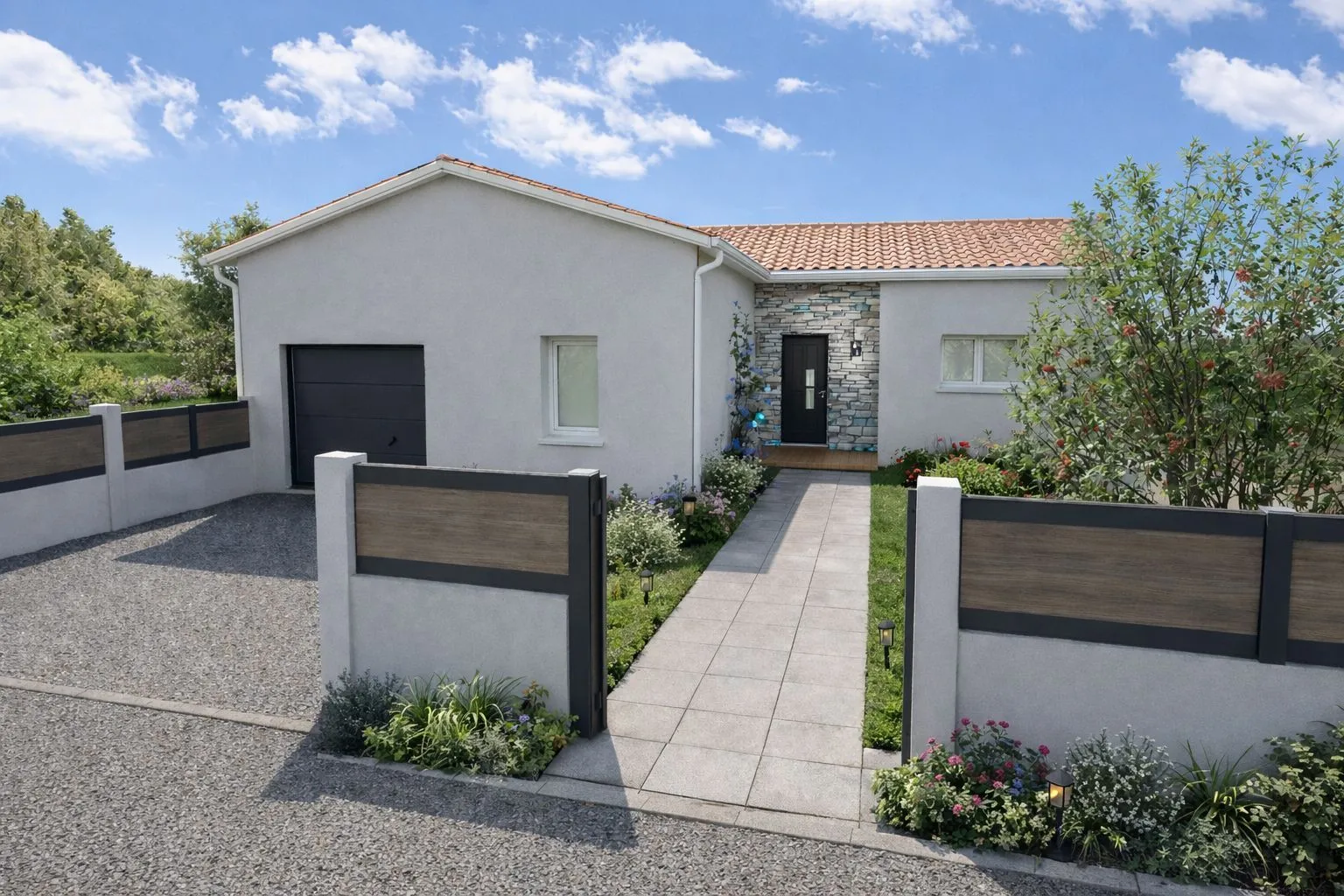 Maison neuve 95 m² à Saint-Augustin (17570)