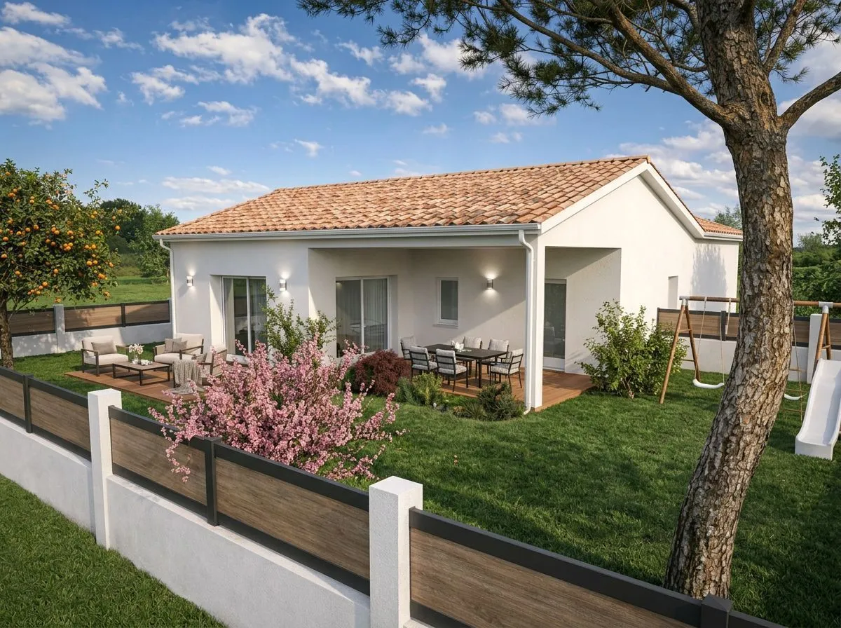 Maison neuve 95 m² à Saint-Augustin (17570)
