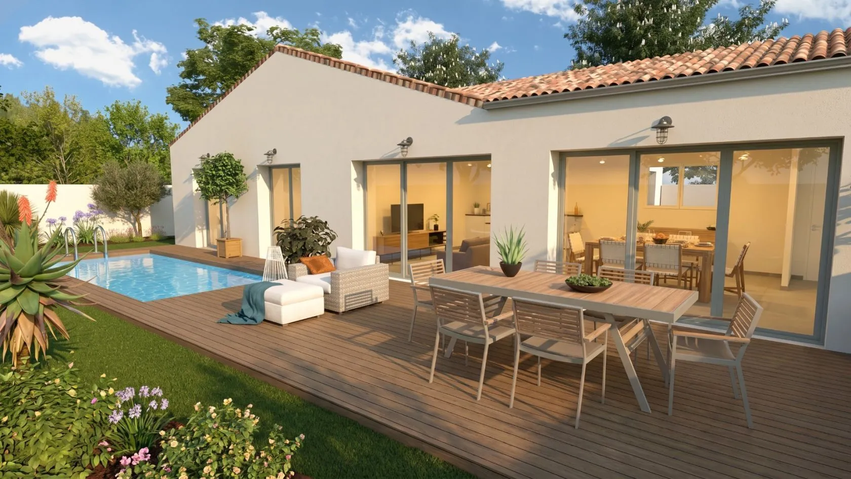 Maison neuve à Saintes