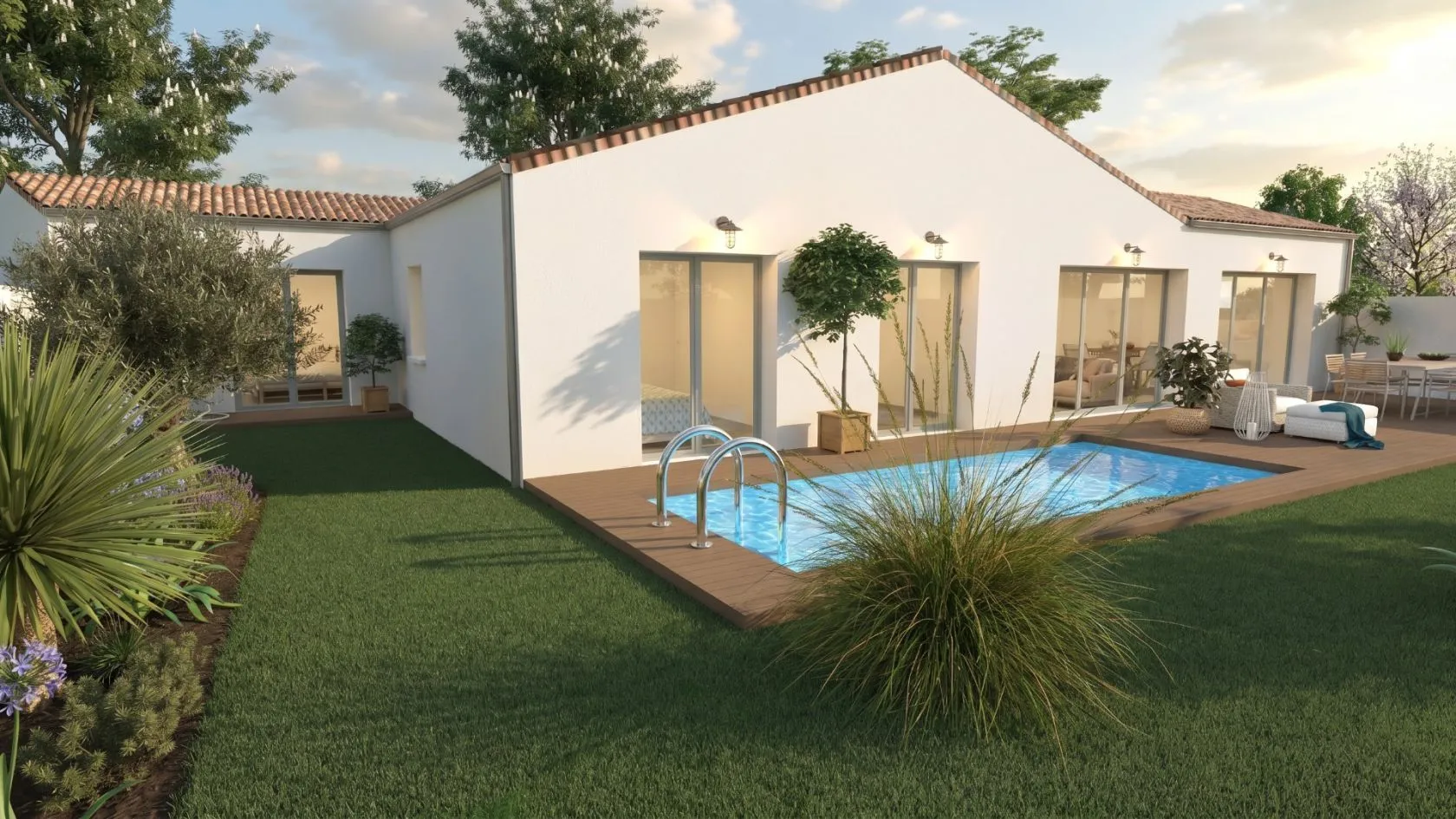 Maison neuve 110 m² à Saintes (17100)