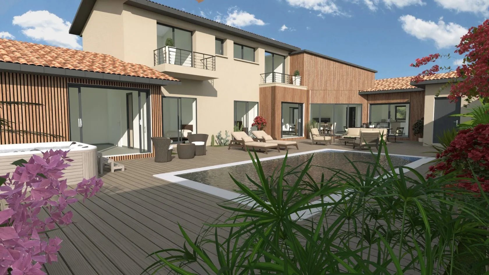 Maison neuve à Saintes