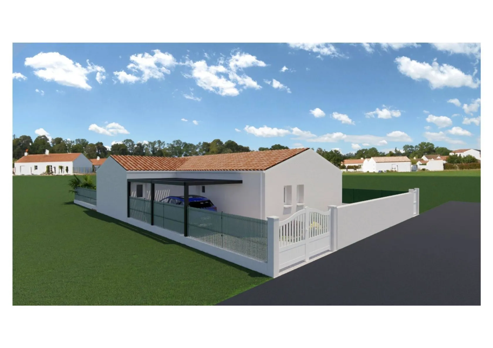 Maison neuve 89 m² à Étaules (17750)