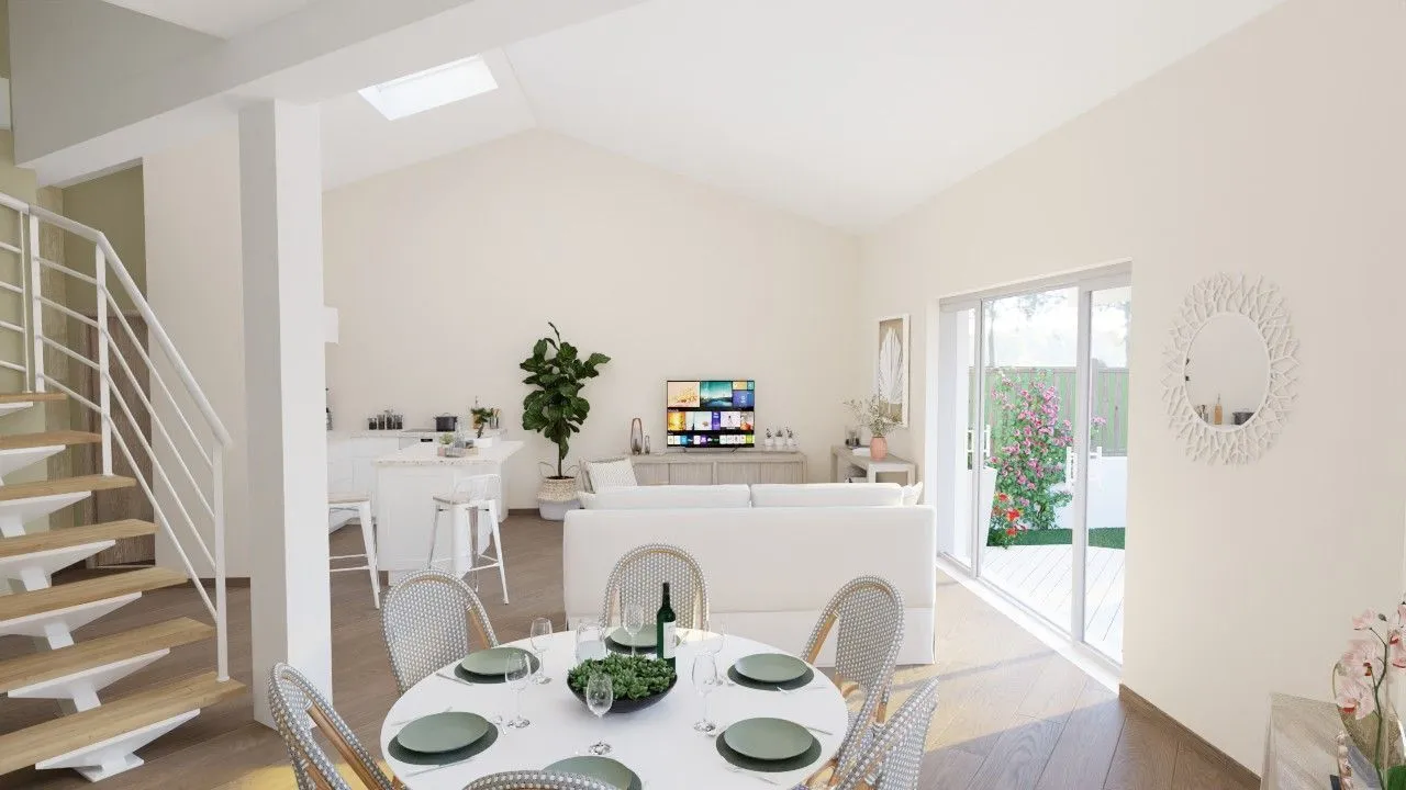 Maison neuve 100 m² à Saint-Georges-des-Coteaux (17810)