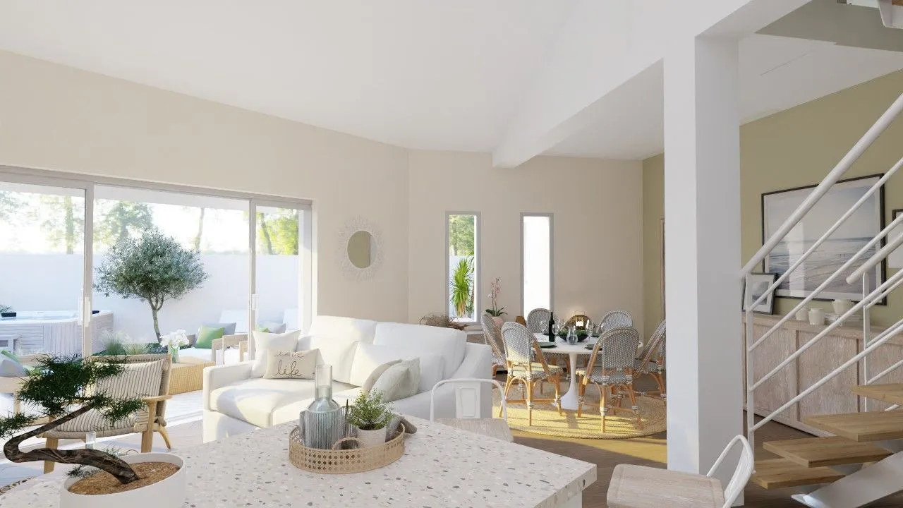 Maison neuve 100 m² à Saint-Georges-des-Coteaux (17810)