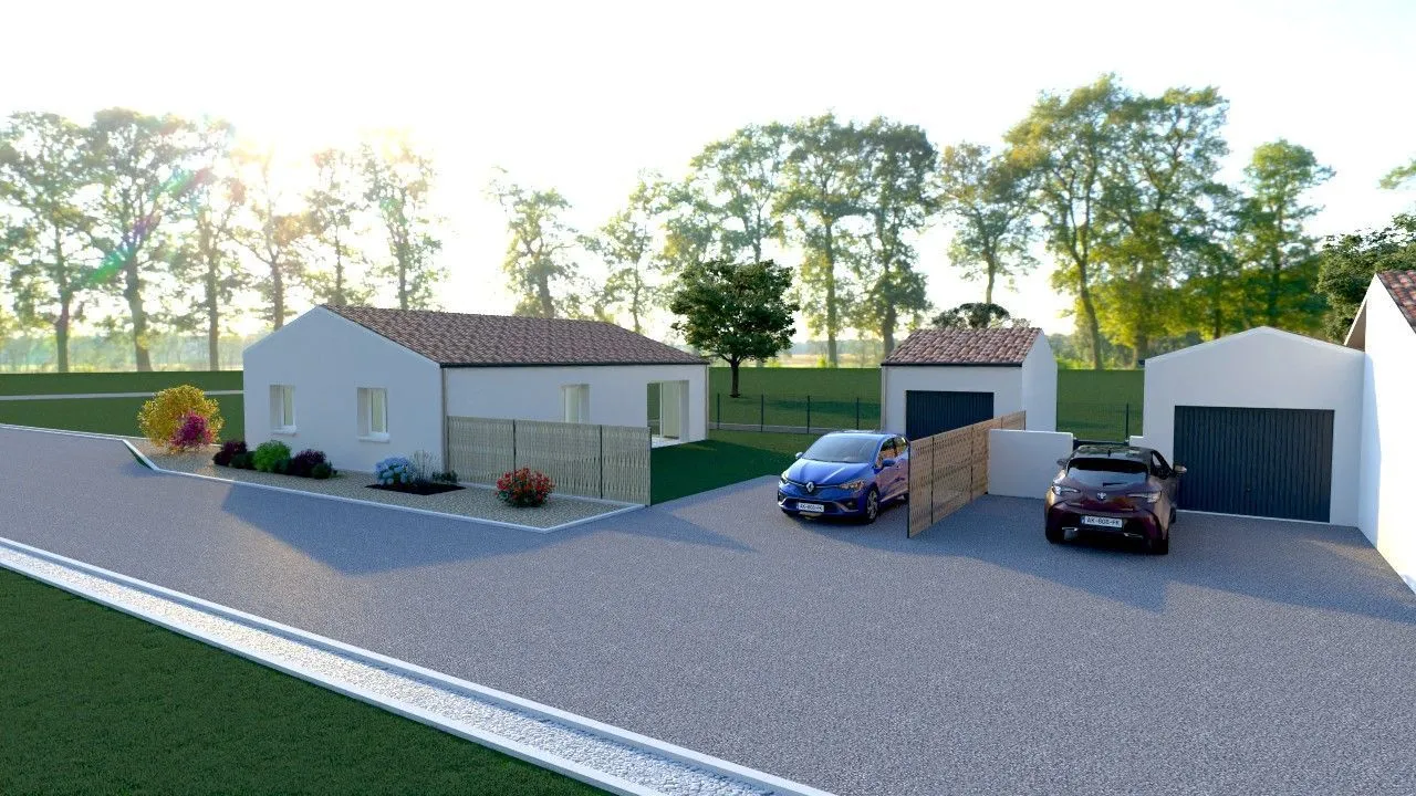 Maison neuve 86 m² à Étaules (17750)