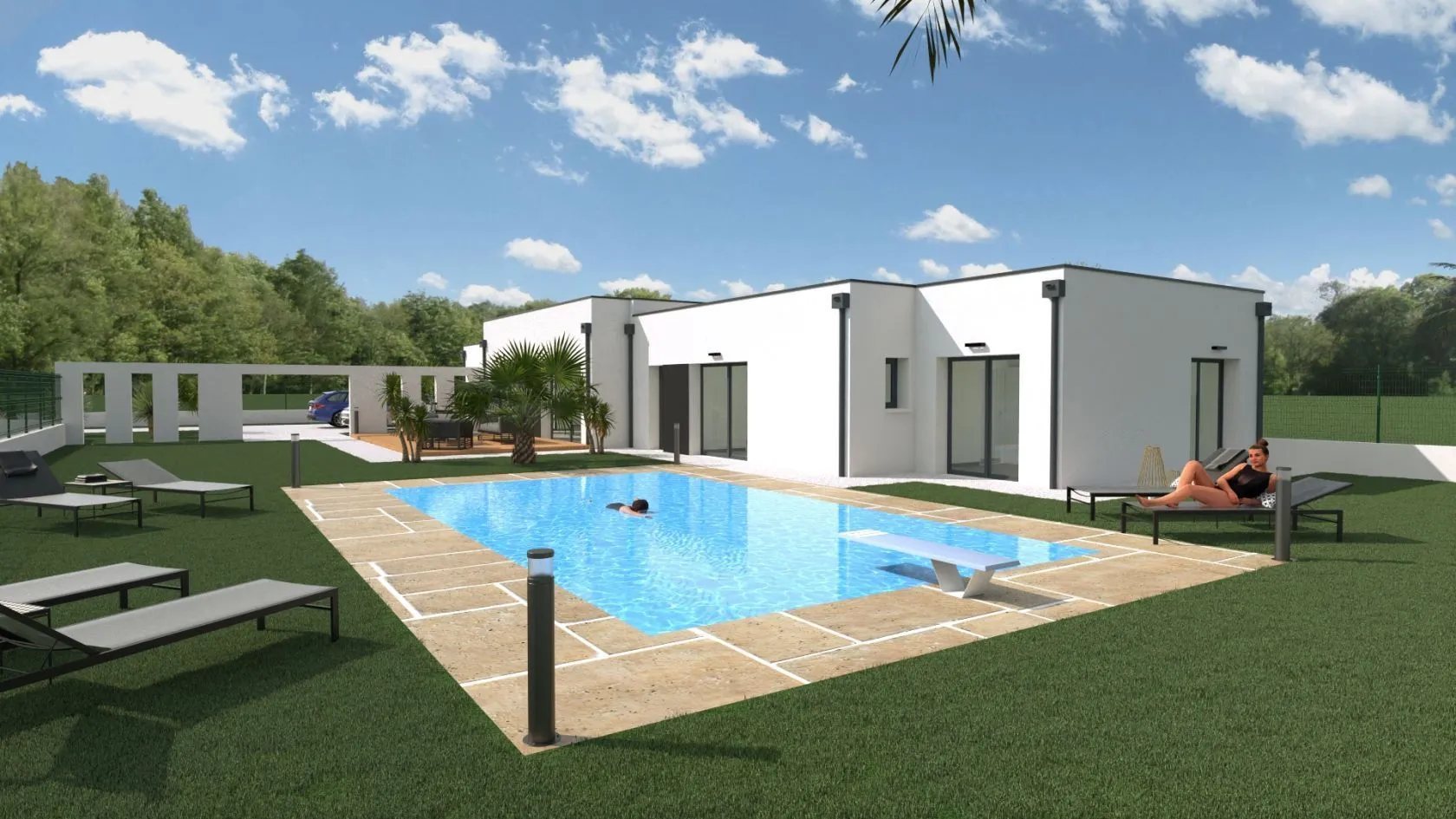 Maison neuve 152 m² à Mathes (17570)