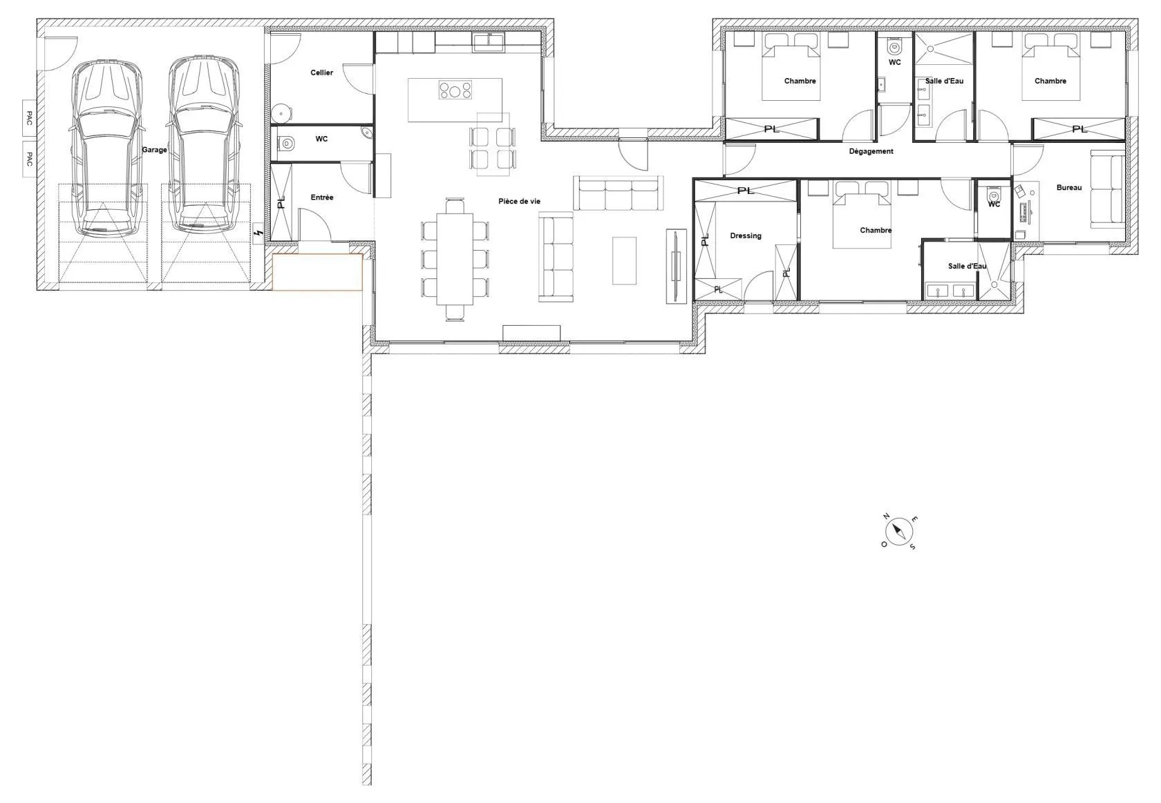 Maison neuve 152 m² à Mathes (17570)