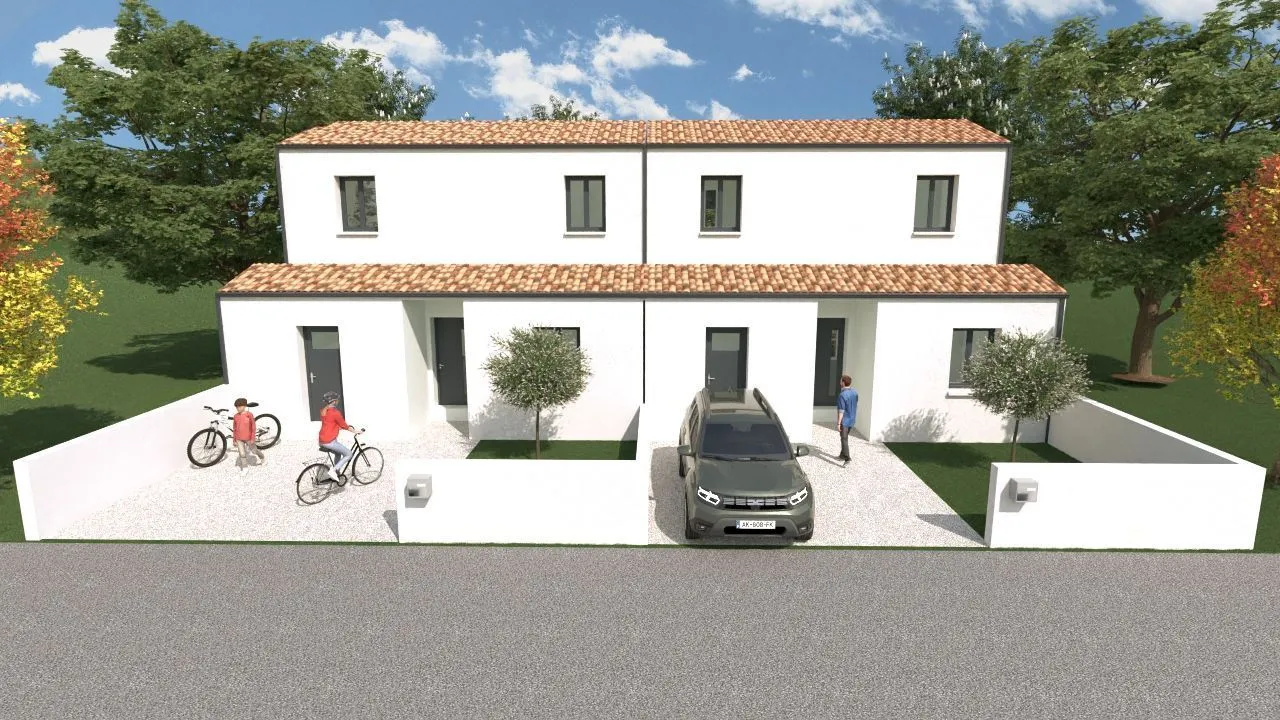 Maison neuve à Saintes
