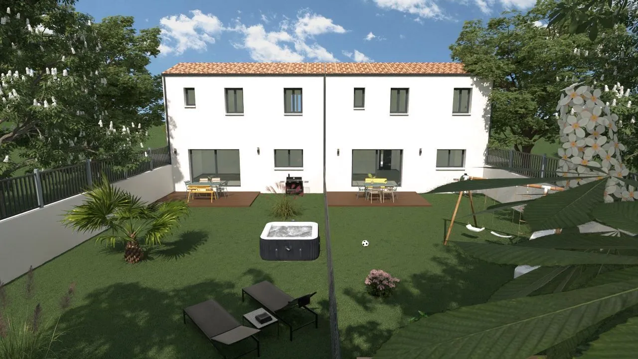 Maison neuve 93 m² à Saintes (17100)