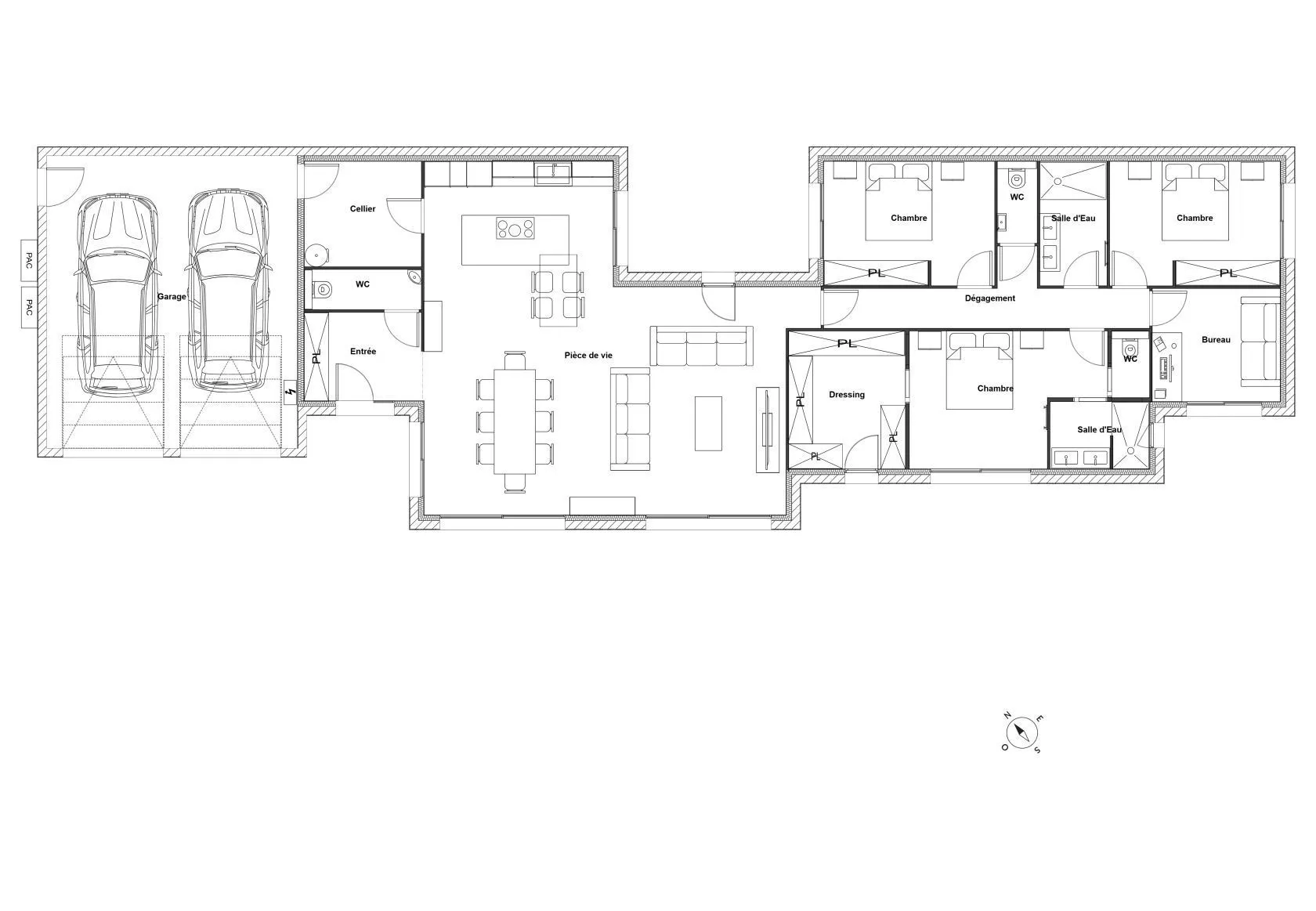 Maison neuve 152 m² à Mathes (17570)