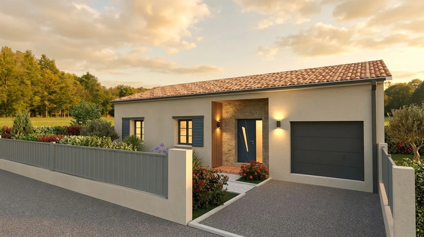 Maison neuve 89 m² à Saint-Augustin (17570)