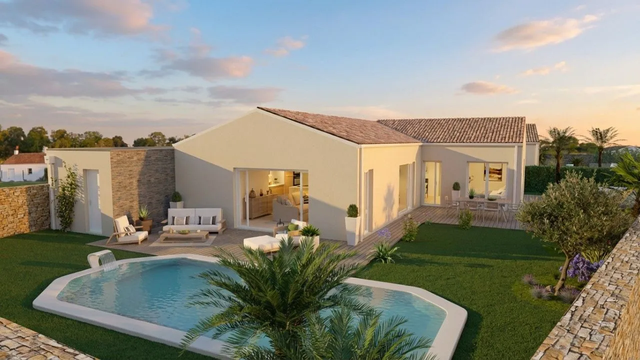 Maison neuve 130 m² à Puilboreau (17138)