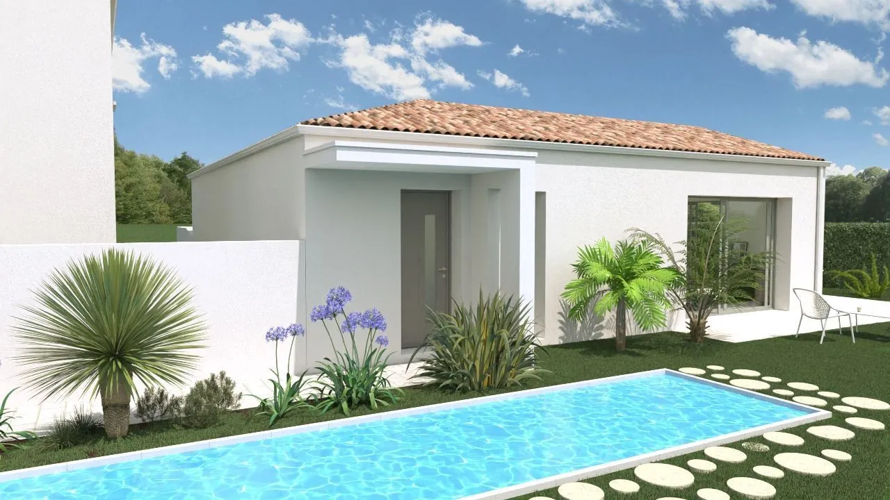 Maison neuve 72 m² à La Chapelle-des-Pots (17100)