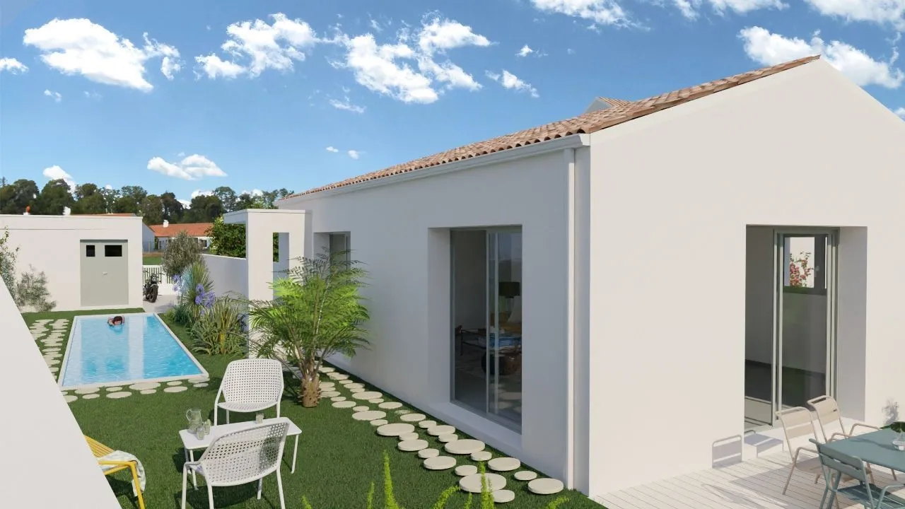 Maison neuve 72 m² à La Chapelle-des-Pots (17100)
