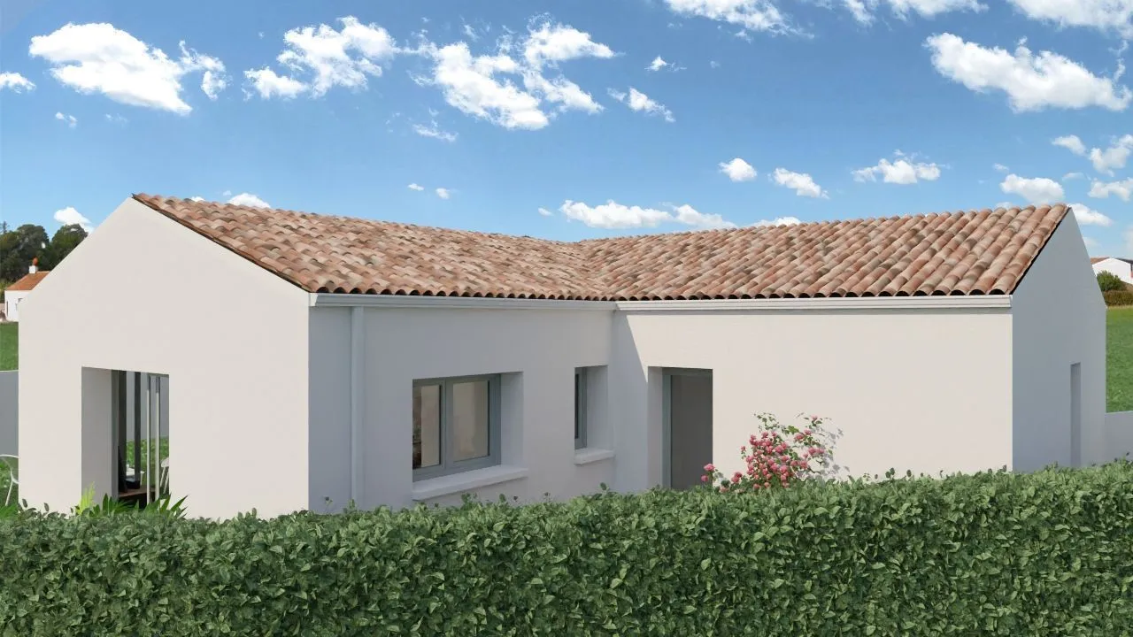 Maison neuve 72 m² à La Chapelle-des-Pots (17100)