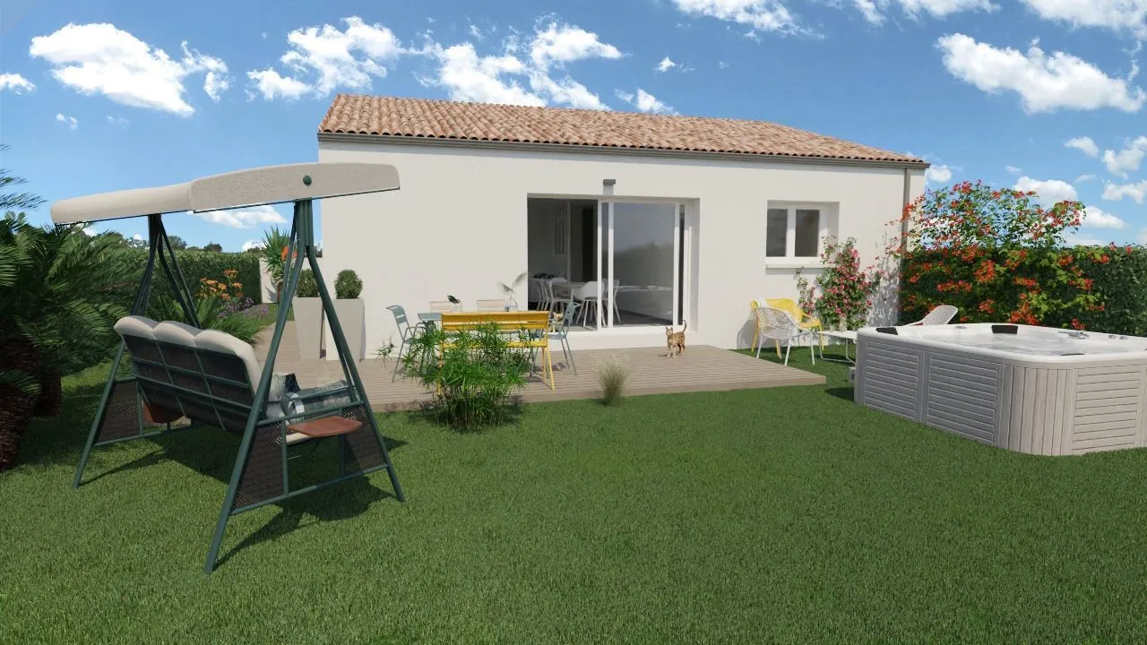Maison neuve 65 m² à Villedoux (17230)