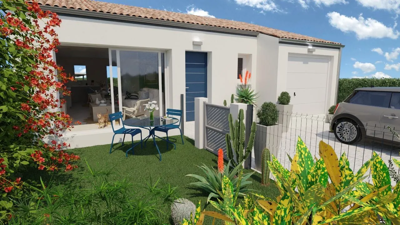 Maison neuve 65 m² à Surgères (17700)