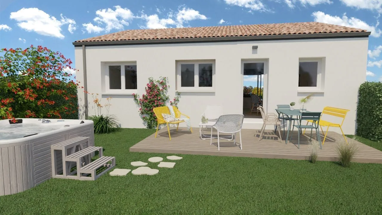 Maison neuve 65 m² à Surgères (17700)