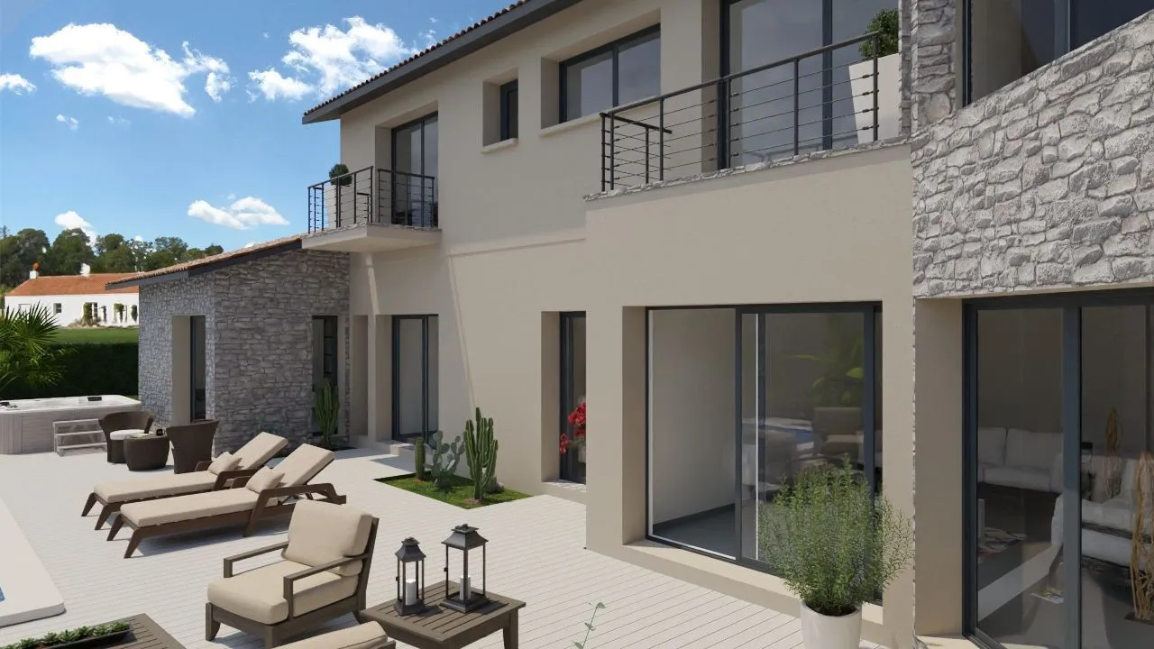 Maison neuve 166 m² à Péré (17700)