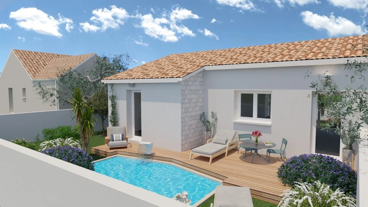Maison neuve 60 m² à Saint-Porchaire (17250)