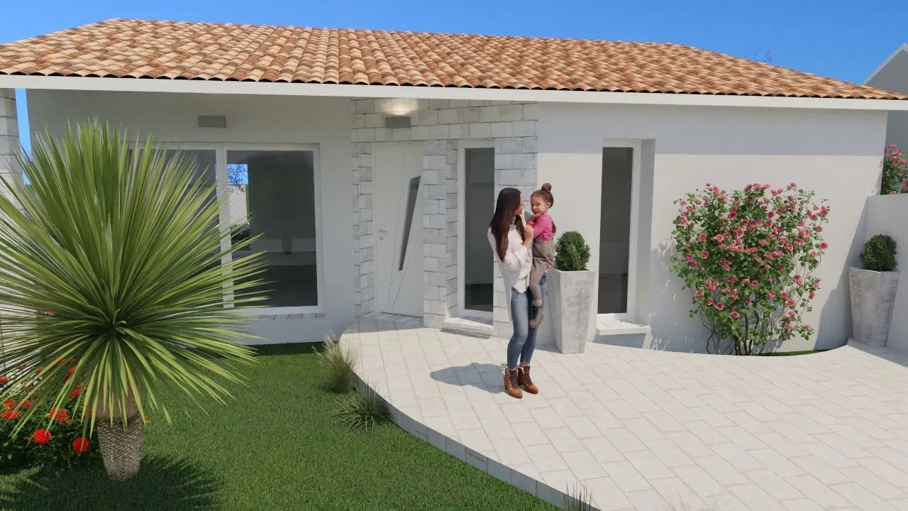 Maison neuve 90 m² à Salles-sur-Mer (17220)