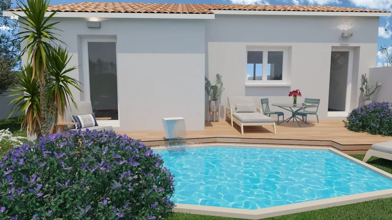 Maison neuve 90 m² à Salles-sur-Mer (17220)