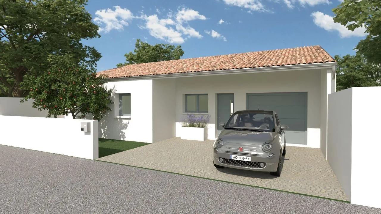 Maison neuve 88 m² à Aigrefeuille-d'Aunis (17290)