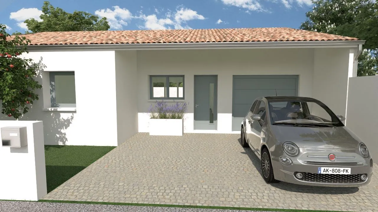 Maison neuve 88 m² à Aigrefeuille-d'Aunis (17290)